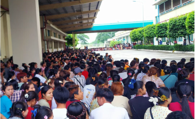 缅甸台资制鞋大厂，超6000人罢工！7天仍没达成协议