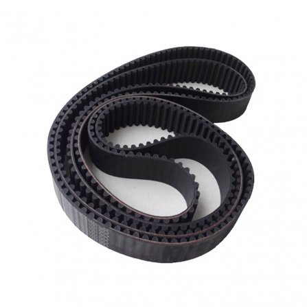 橡胶同步带三角带切割工业皮带耐磨抗拉力强纺织双面齿传动带齿形